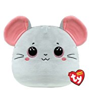 TY Catnip Grey Mouse Squishy 25 cm