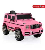 Dolu Urban 12 Volt Uzaktan Kumandalı Akülü Araba Pembe