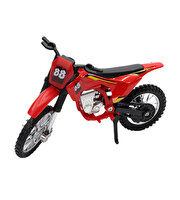 Kırmızı Metal 1:18 Motosiklet