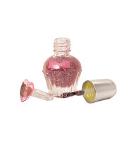 Lukky Su Bazlı Parlak Lila Konfeti Soyulabilir Oje