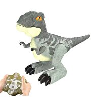 Pilli Buhar Üfleyen Dinazor Velociraptor
