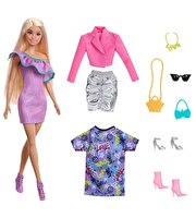 Barbie Moda Bebeği Kıyafet ve Aksesuarları HYT61