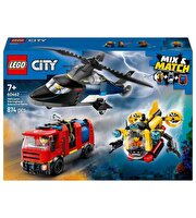 LEGO City Helikopter İtfaiye Kamyonu ve Denizaltı Karışımı 60462
