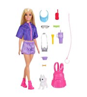 Barbie Malibu Bebek ve Aksesuar Seti JJV59