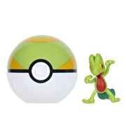 Pokemon CIip 'N' Go Figür S3 Treecko ve Nest Ball