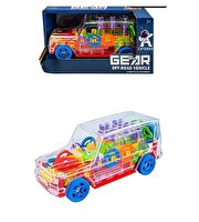 Off Road Işıklı Sesli Araba C-1A Kırmızı