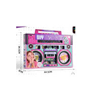 Renkli Boncuk ve İp Saç Bileklik Örgü Seti