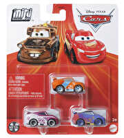 Cars Mini Karakter Arabalar Üçlü Paket HLL71