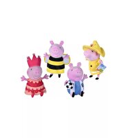 Peppa Pig Kostümlü Peluş İtfaiyeci Peppa