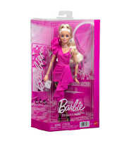 Barbie Deluxe Style Serisi Pembe Elbiseli Bebek JJN73