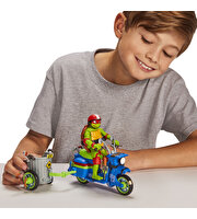 TMNT Araçlar ve Figürler Battle Cycle With Raphael 83430