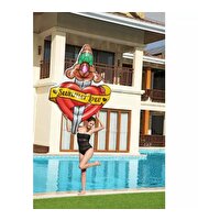 Bestway Tattoo Şekilli Yatak