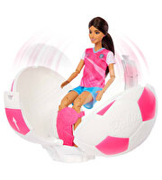 Barbie Team Barbie Roll & Reveal  Futbolcu Bebek ve Aksesuarları JMK20