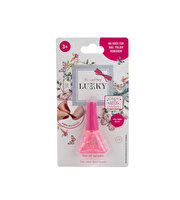 Lukky Soyulabilir Oje Simli Parlak Pembe 03K