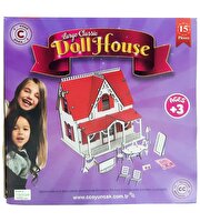 Ahşap Kırmızı Villa Ev