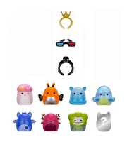 Squishmallows Squish-A-Longs 8 Figür + Yüzük Seti S2 Seri 4