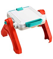 Fisher Price 4'ü 1 Arada iSesli ve Işıklı Eğlen ve Öğren Aktivite ve Çizim Masası JLM96