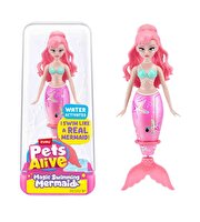 Hareketli Pets Alive Yüzen Denizkızı 9567UQ1 Somon Saçlı