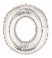 0 Numara Silver Folyo Balon