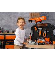 Smoby Black & Decker Vinçli Oyuncak Tamir Tezgahı