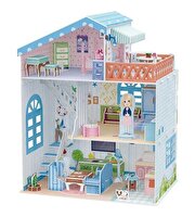 Cubic Fun 3D Puzzle 112 Parça Seaside Villa