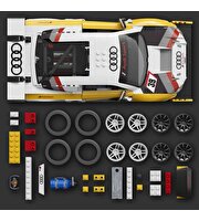 Hot Wheels Elite Serisi '15 Audi R8 LMS Yapım Seti 820 Parça JFT18