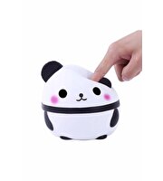 Büyük Squeeze Anahtarlık Yuvarlak Panda