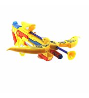 Sesli ve Işıklı Mekanik Ok Atan Tabanca Sarı