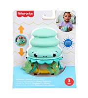 Fisher Price Deniz Dostları 2'si 1 Arada Silikon Çıngırak Jellyfish JHB57