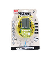 Nostaljik Tetris Oyun Konsolu Kedi Desen