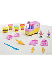 Play Doh Peppa Pig Dondurma Kamyonu Oyun Hamuru Seti F3597