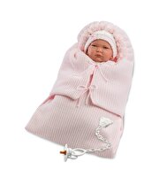 Llorens Lala Llorona Saquito Cambiador Rosa Sesli 42cm