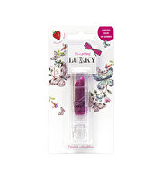 Lukky Çi̇lek Aromalı Simli Lipstick Mor