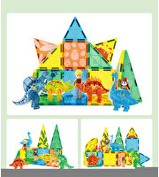 Dino Zone Manyetik Oyun Seti 49 Parça