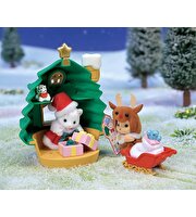 Sylvanian Families Bebek Noel Baba’nın Yılbaşı Ağacı Evi