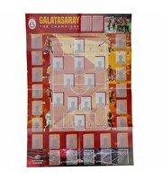 Galatasaray The Champions Edition 2022 23 Sezonu Dev Poster ve Çıkartma Seti