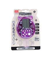 Nostaljik Tetris Oyun Konsolu Kedi Desen