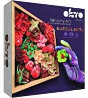 OKTO Succulents Passion 3D Duyusal Sanat Seti