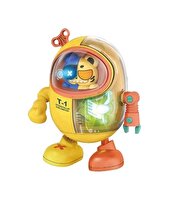 Işıklı Müzikli Robot Kedi T-1A Turuncu