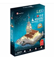 Cubic Fun Kız Kulesi Led Işıklı 3D Puzzle