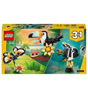 LEGO Creator 3 in 1 Vahşi Hayvanlar: Tropikal Tukan Kuşu 31173
