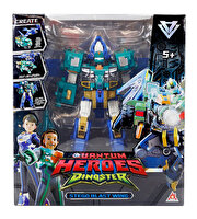 Quantum Heroes Dinoster Stego Blast Wing Sky Aksiyon Robot