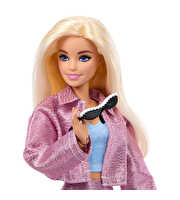 Barbie Deluxe Style Moda Tasarım Bebek ve Aksesuar Seti JNC61