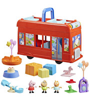 Peppa Pig 2'si 1 Arada Parti Otobüsü F8881
