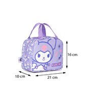 Kuromi Desenli Termal Beslenme Çantası Lila