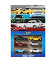 Hot Wheels Silver Serisi Euro Style 6’lı Paket JLB25