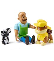 Paw Patrol 3’lü Figür Seti Rubble Ve Mr. Porter