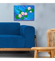 OKTO Water Lilies 3D Duyusal Sanat Seti