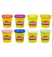 Play Doh 8'li Oyun Hamuru Rainbow E5062