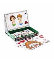 Manyetik İnsan Anatomisi Aktivite Oyun Seti 58 Parça